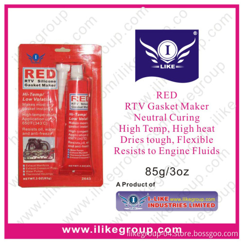 ID-126 RTV Gasket Maker (SGS Audited & BV Audit; RoHS & TUV